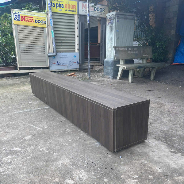 Hình ảnh tủ kệ tivi gỗ mdf được chụp thực tế tại Kho Thanh Lý HD