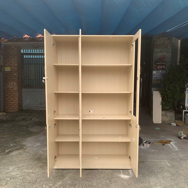 Hình ảnh thực tế tủ hồ sơ 6 cánh 1m2 x 2m tại Kho Thanh Lý HD