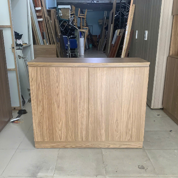 Tủ hồ sơ thấp 2 cánh 80cm x 1m