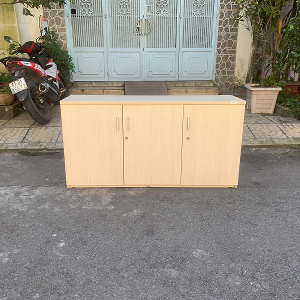 Tủ hồ sơ thấp 3 cánh 1m6