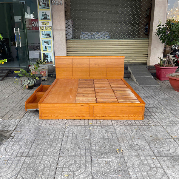 giường ngủ có hộc tủ 1m8 x 2m